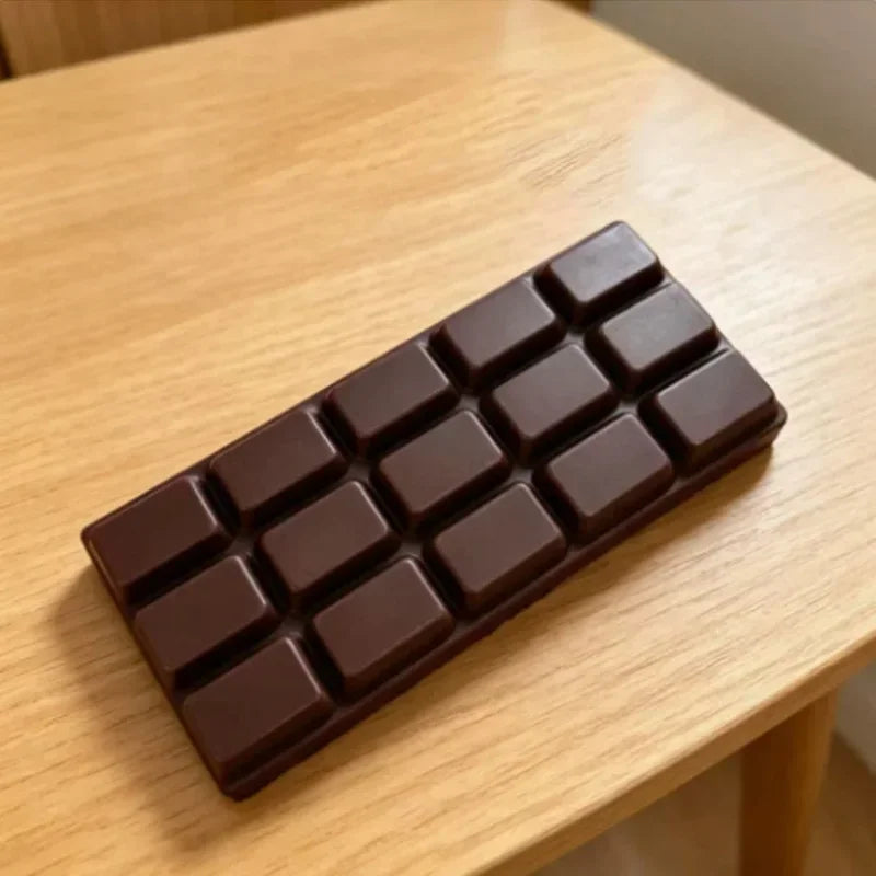 Squishy Simulated Chocolate Squeeze Toy PU Soft and Slow Rebound Fidget Toys Stress Relief Toy Sensory Squeeze Toys for Adults