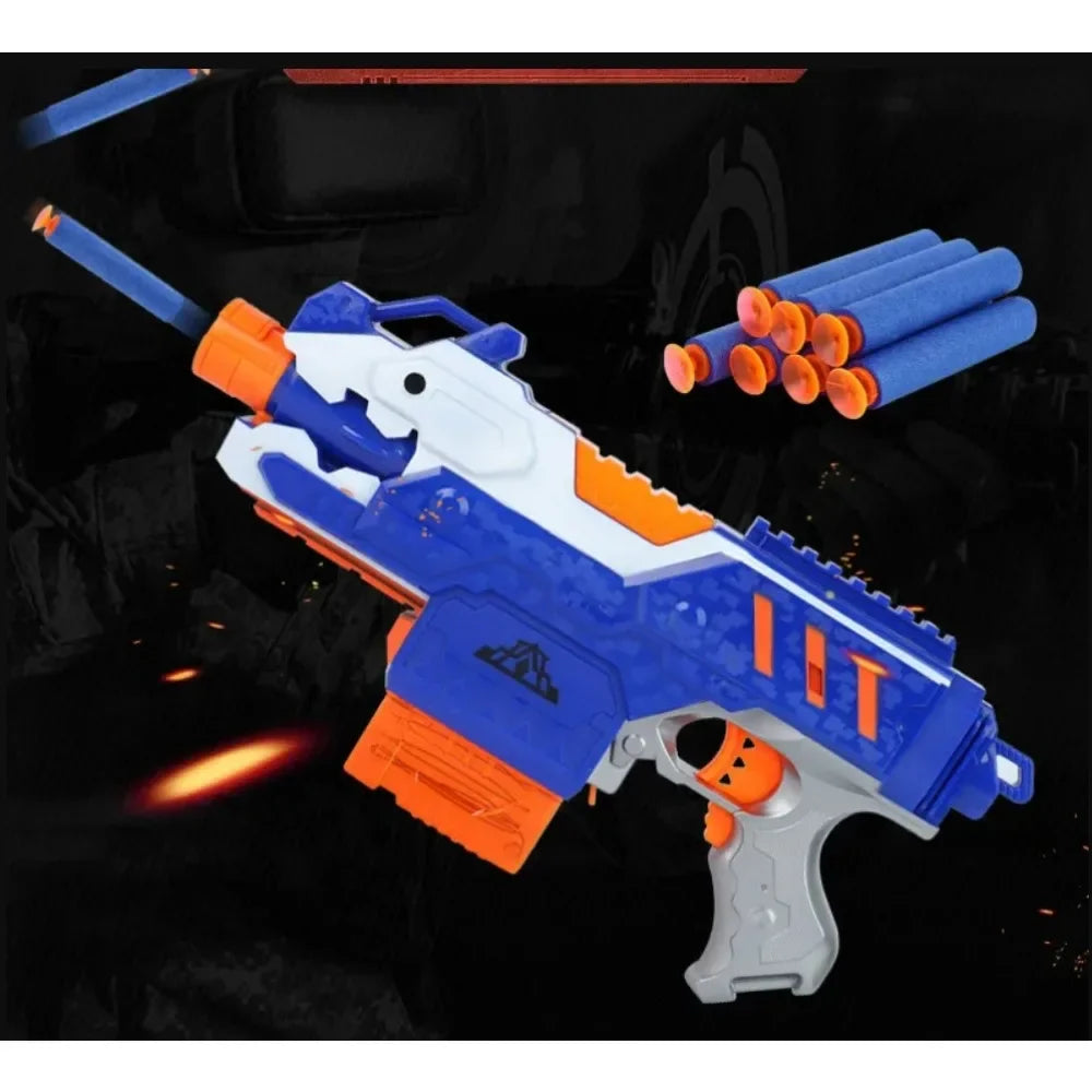 New Weapon for Nerf Gun Electric Darts Toy Airsoft Safe Soft 7.2CM Foam Bullets Boys Toys for Children Party Entertainment Gift