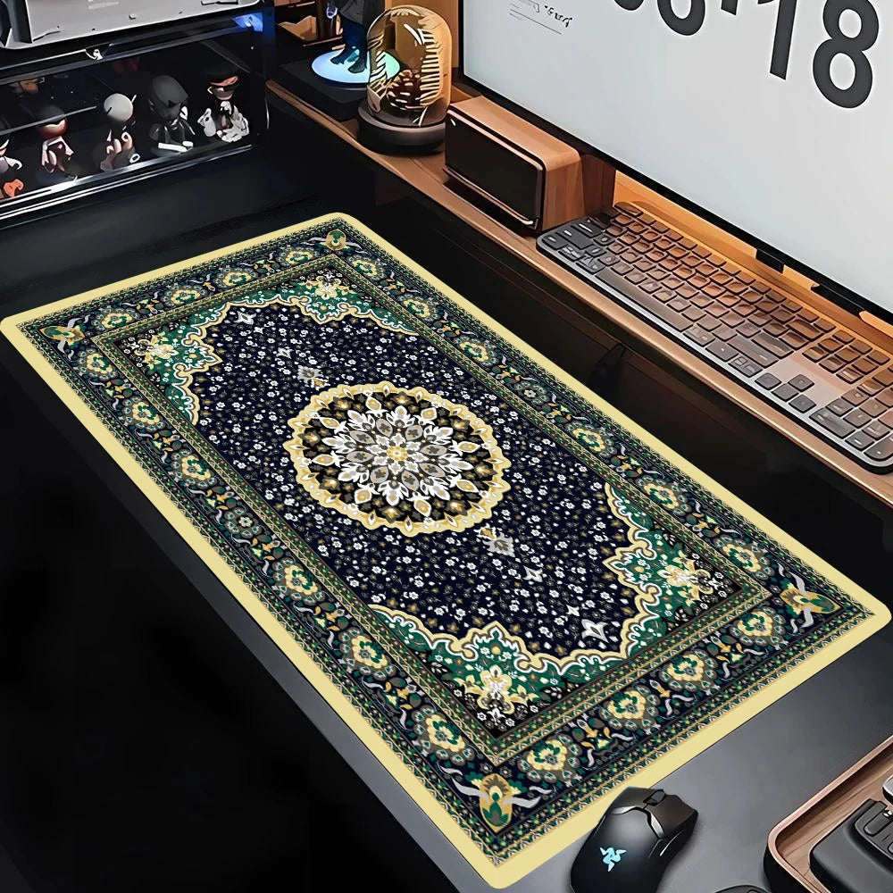 Persian Mouse Pad Large Xxl Big Office Carpet Mouse Mats Gamer Rug Desk Accessories Computer Table Pads Company Speed Extended