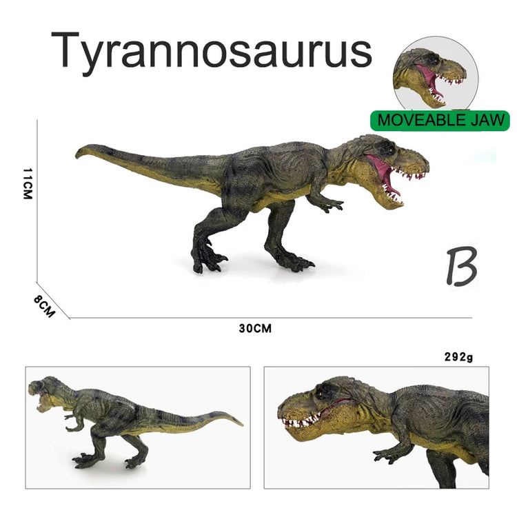Dinosaur Toy Tyrannosaurus Rex, Realistic Dinosaur Figure T-Rex Plastic Educational Prehistoric Animal