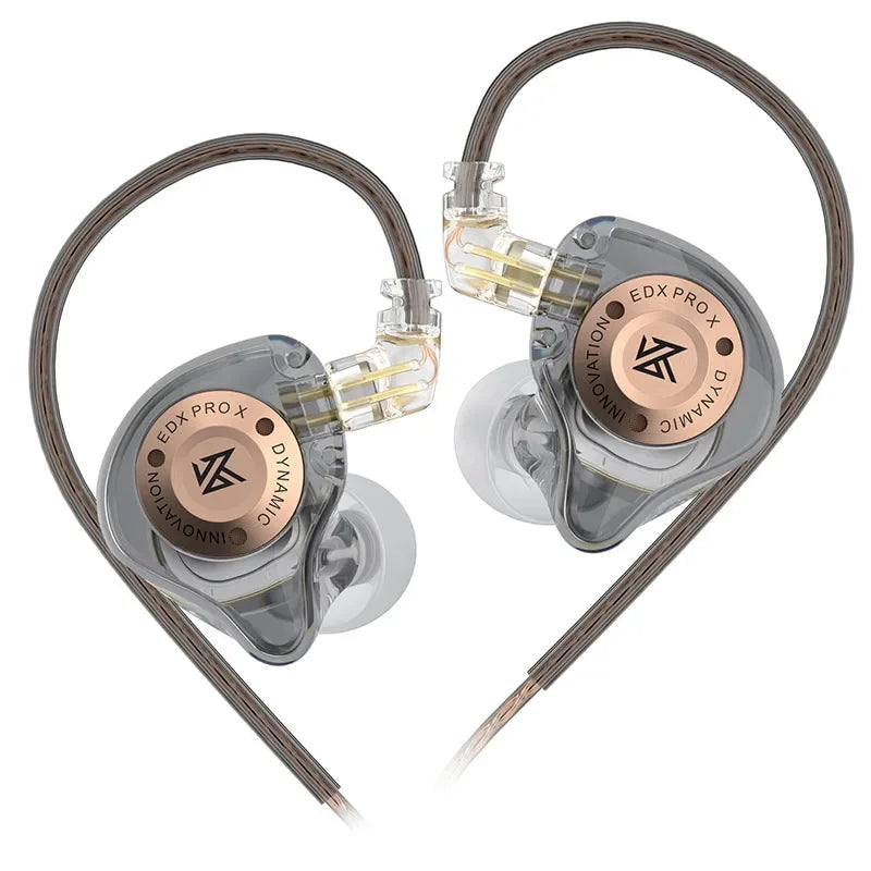 KZ EDX PRO X Dynamic Drive Earphone HIFI Bass Earbud Sport Music Cancelling Headsets KZ EDX PROX ZSTX ZSN PROX EDC EDA ZVX