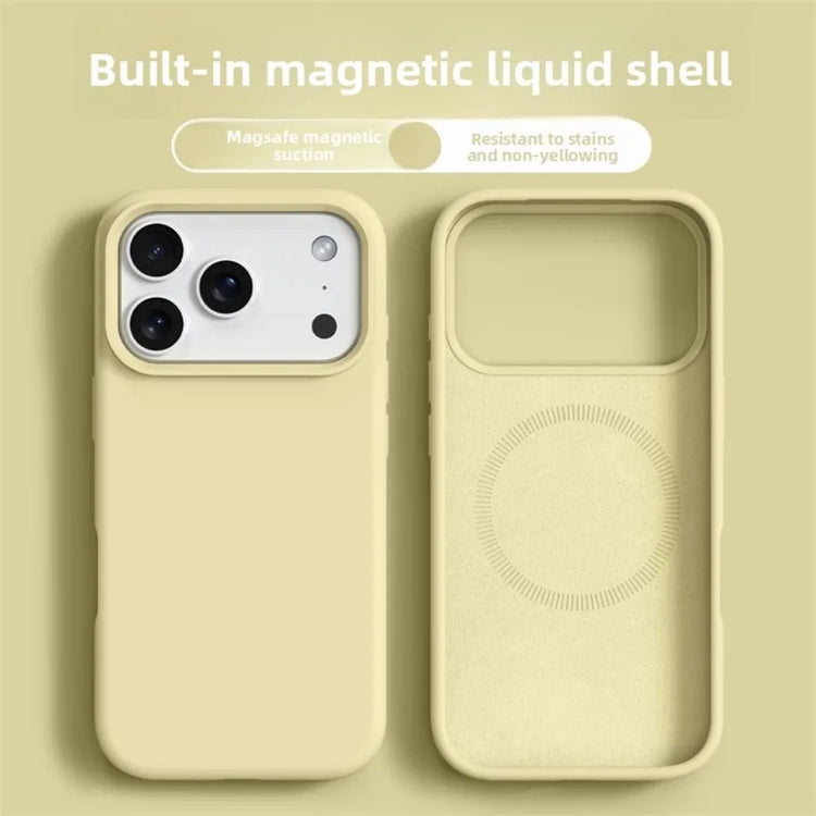 Original Magnetic Phone Case For iPhone 18 17 Pro Max Liquid Silicone Cases For iPhone 18 16 Pro Max 17Pro Air Soft Bumper Cover