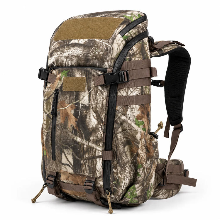 30L Hunting Backpack Camo Waterproof Hiking Pack MOLLE Outdoor Camping Trekking Bag