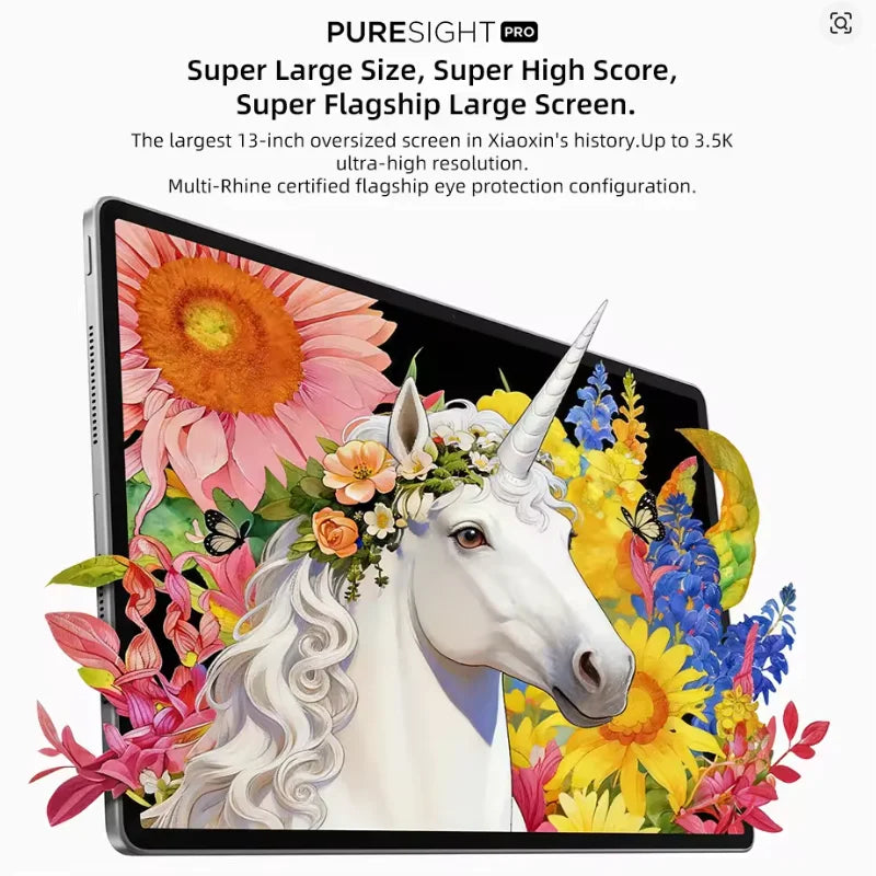 Lenovo Xiaoxin Pad Pro GT 13 Tablet ‌Snapdragon 8 Elite 13" 144Hz 3.5K LCD Display 12000mAh 128GB Android Wifi Tab TB378FC