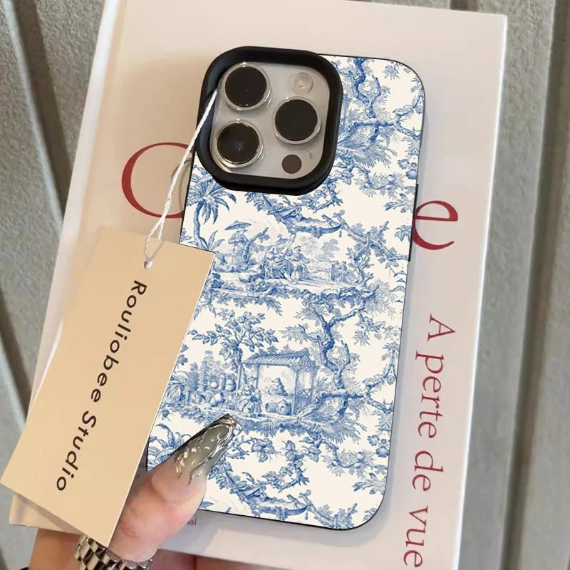 Creative Adorable Cartoon Pattern Phone Case For iPhone 16 18 Pro Max 17 Air 11 12 13 14 15 Pro 14 Plus X XR Shockproof Cover