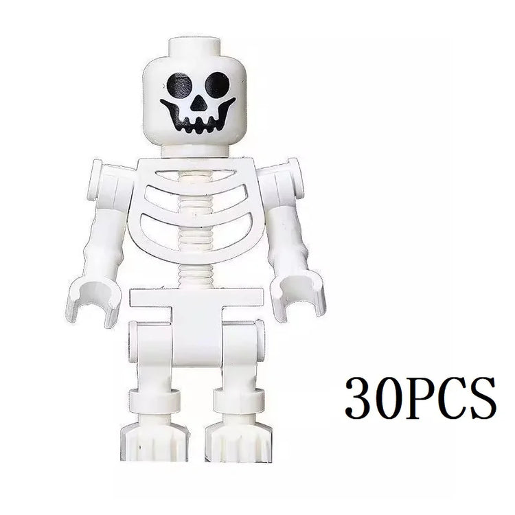 2026 Medieval Knight Skeleton Legion Soldier with Min Action Figures Sets Accessories DIY Brick Building Blocks Toys Gift