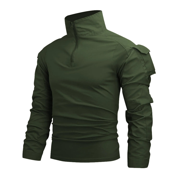 Soft Shell Combat Suit Military Uniform Army Jackets Hooded Top+Breathable Long Sleeve Cargo Pants Men Hunting Sets Multi-pocket