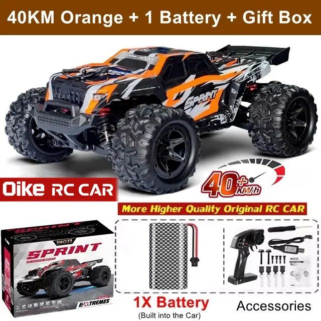Oike 4WD RC Auto 40KM/H 50KM/H 80KM/H High Speed Drift Racing Climbing Remote Control Car Truck 4X4 All Terrain Off Road Buggy