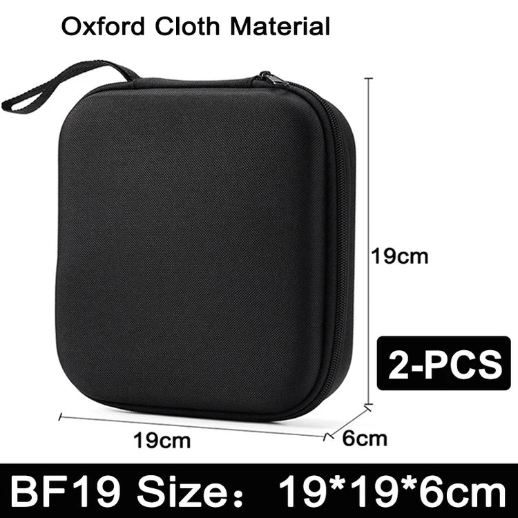 Earphone Data Storage Bag Oval Square Rectangle Cable Organizer Bags Mini Zipper Pouch Tech Gadgets Portable Charger U Disk Case
