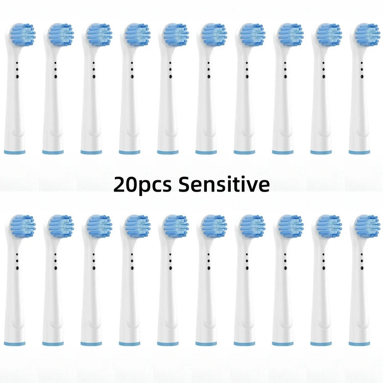 Brush Head Nozzles for Braun Oral B Replacement Toothbrush Head Sensitive Clean Sensi Ultrathin Gum Care Brush Head for Oralb