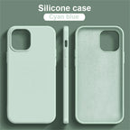 Original Phone Case For iPhone 17 16 15 11 12 13 14 Pro Max Luxury Liquid Silicone Cases For 7 8 Plus X XR Shockproof Soft Cover
