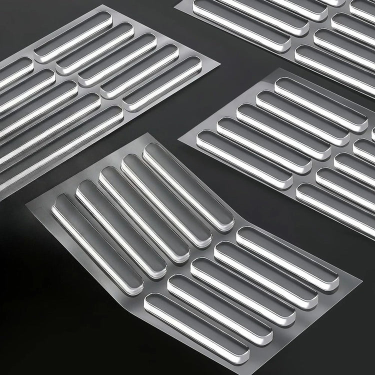 Self Adhesive Buffer Pads Refrigerator Anti-collision Strip Door Stopper Cabinet Door Bumpers Transparent Wall Protector Pad
