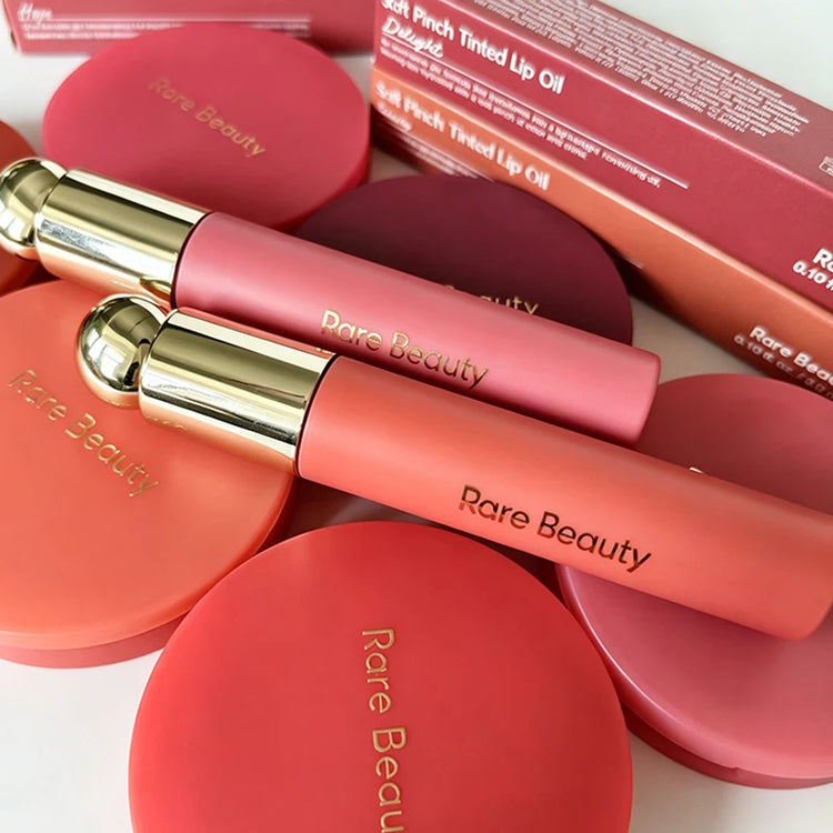 Hot Rare Beauty Matte Lip Color Honey Delight Happy Lipstick Natural Powder Blusher High Gloss Liquid Facial Makeup Products