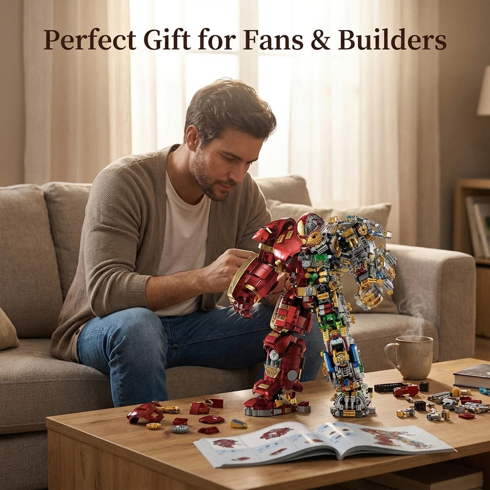 2776Pcs Marvel Superheroes Building Blocks Iron Man Bricks Action Figures Cool Room Ornament DIY Creative Toys for Adult Gifts