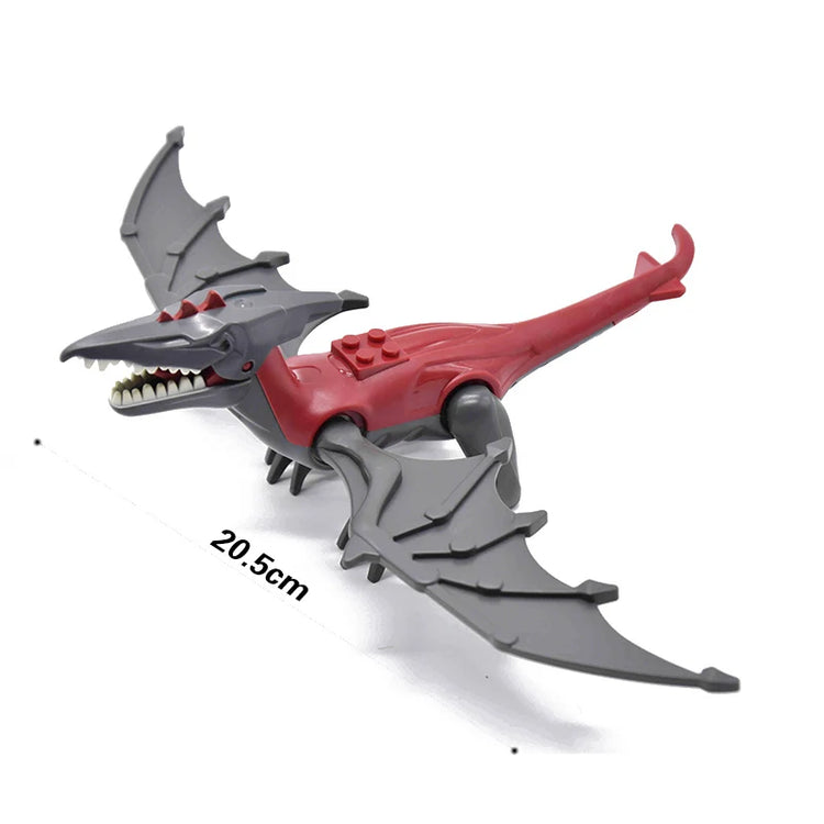Brutal Raptor Building Jurassic Blocks World 2 MINI Dinosaur Figures Bricks Dino Toys For Children Dinosaurios Christmas