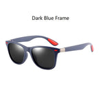 1-2-3PCS Fashion Vintage Square Unisex Driving Fishing Sunglasses Men Women Luxury Brand Designer Sun Glasses Anti-Glare Eyewear