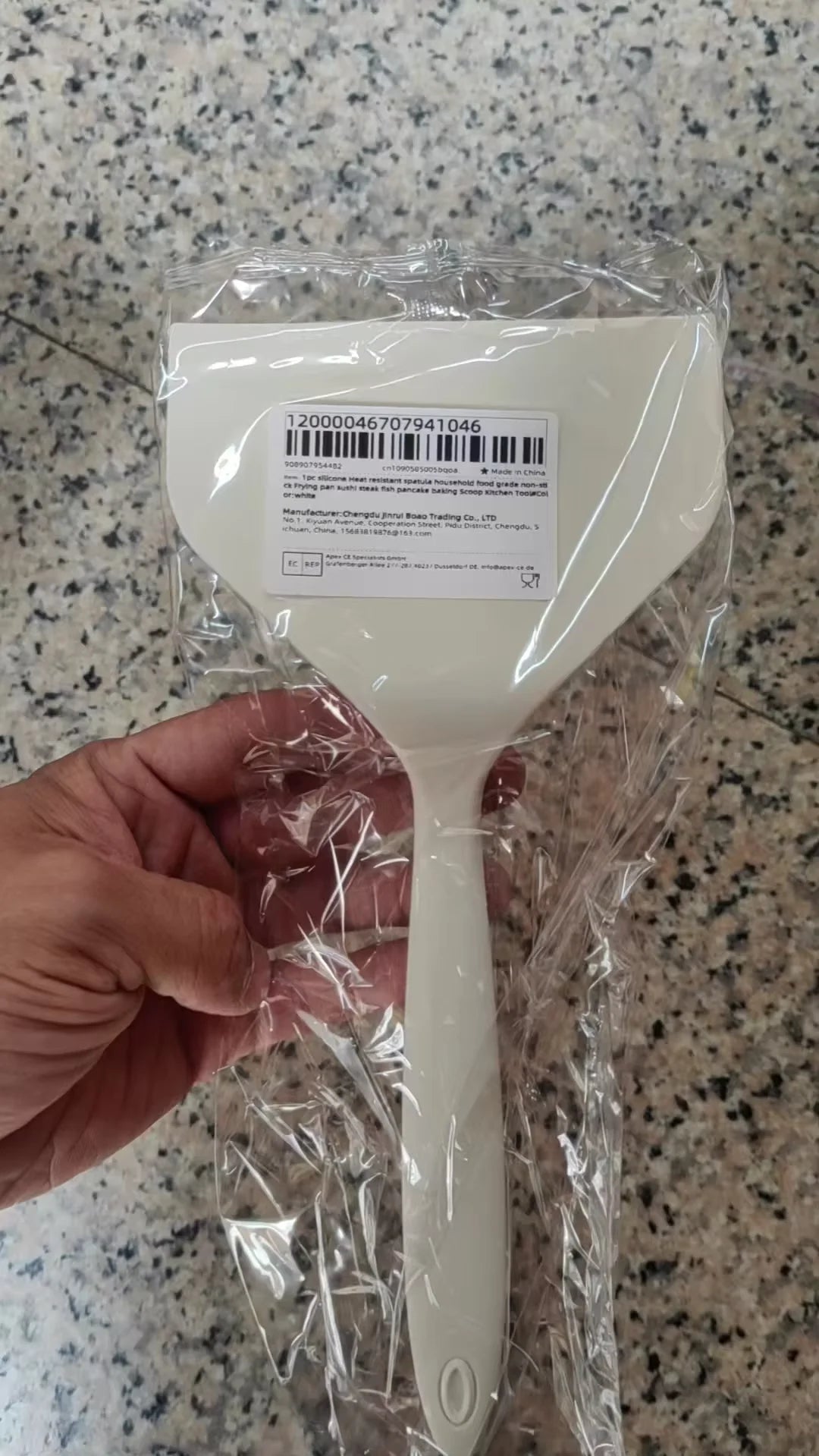 1pc silicone Heat resistant spatula household food grade non-stick Frying pan sushi steak fish pancake baking Scoop Kitchen Tool