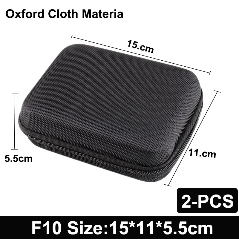 Earphone Data Storage Bag Oval Square Rectangle Cable Organizer Bags Mini Zipper Pouch Tech Gadgets Portable Charger U Disk Case