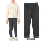 SheeCute Girls Winter Warm Pants Kids Fleece Lined Leggings for 3-11 Years SCW7101