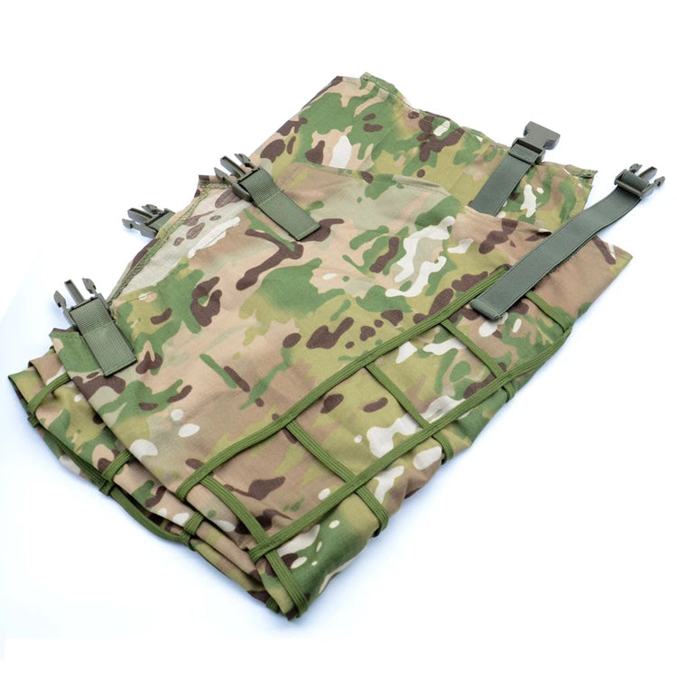 Ghillie Suit Foundation, Ghillie Poncho, Camouflage Hunting Base, Cape Sniper Viper Hood for Airsoft Paintball