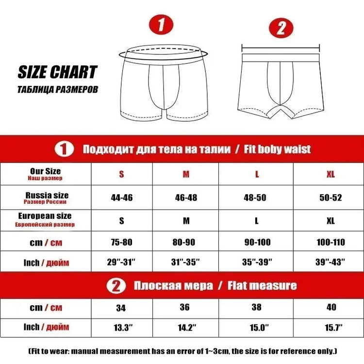 3PCS Cotton Soft Aloe Pants Breathable Comfortable Men's Underwear Home Leisure Loose Men's Panties Soft Seamless Boxer Briefs
