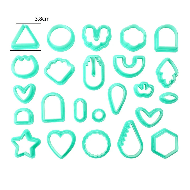 Creative 3D Plasticine Mold Modeling Clay Accessories DIY Play Dough Noodle Tool Kit Plastic Set Knife Mold Kids Educational Toy