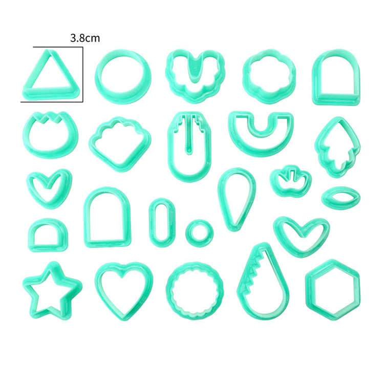 Creative 3D Plasticine Mold Modeling Clay Accessories DIY Play Dough Noodle Tool Kit Plastic Set Knife Mold Kids Educational Toy