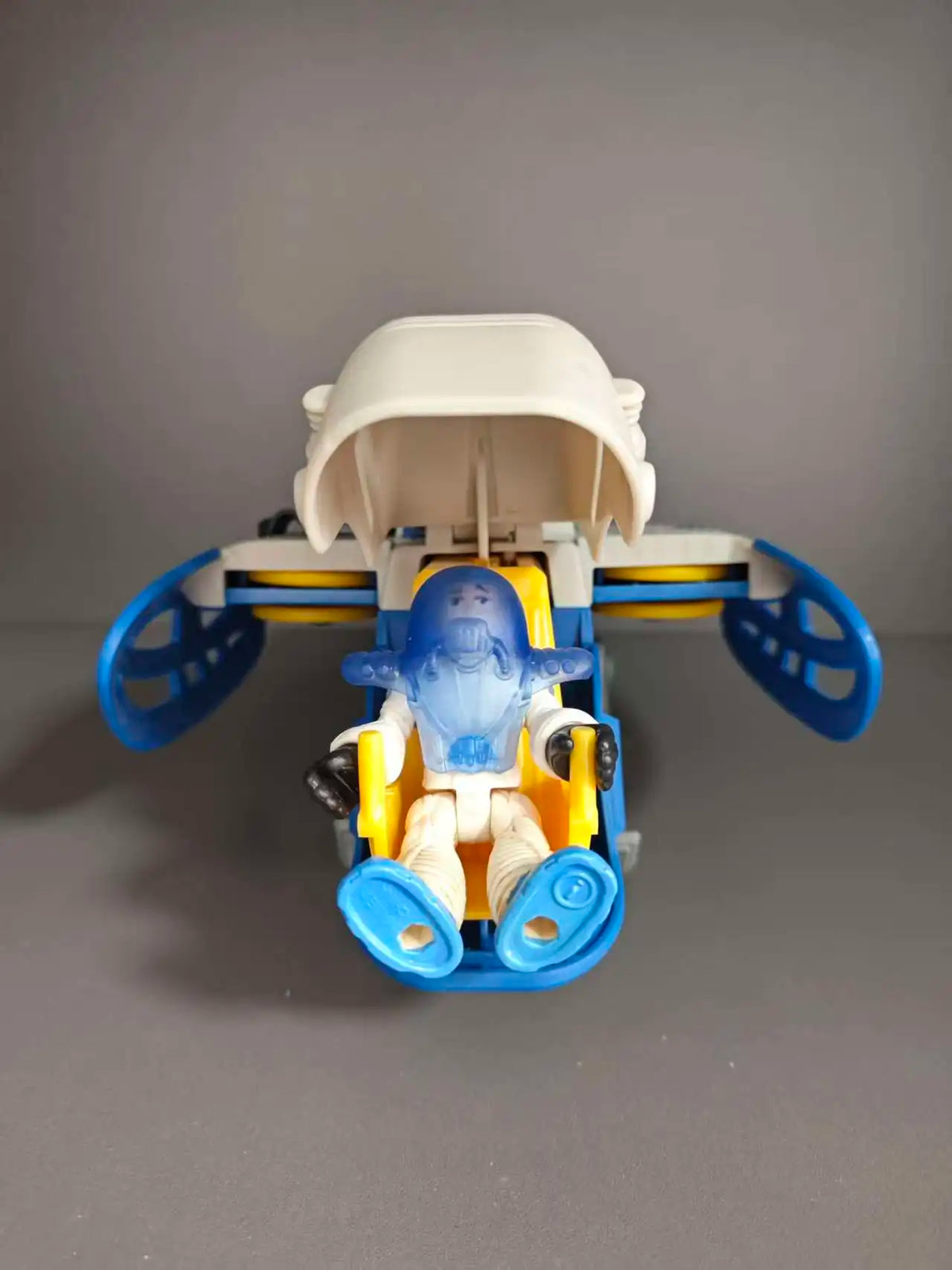 Imaginext Alpha Eagle Space Shuttle Playset with Astronaut Figure Lights SoundCollectible Space Exploration Toy Gift for Hobby