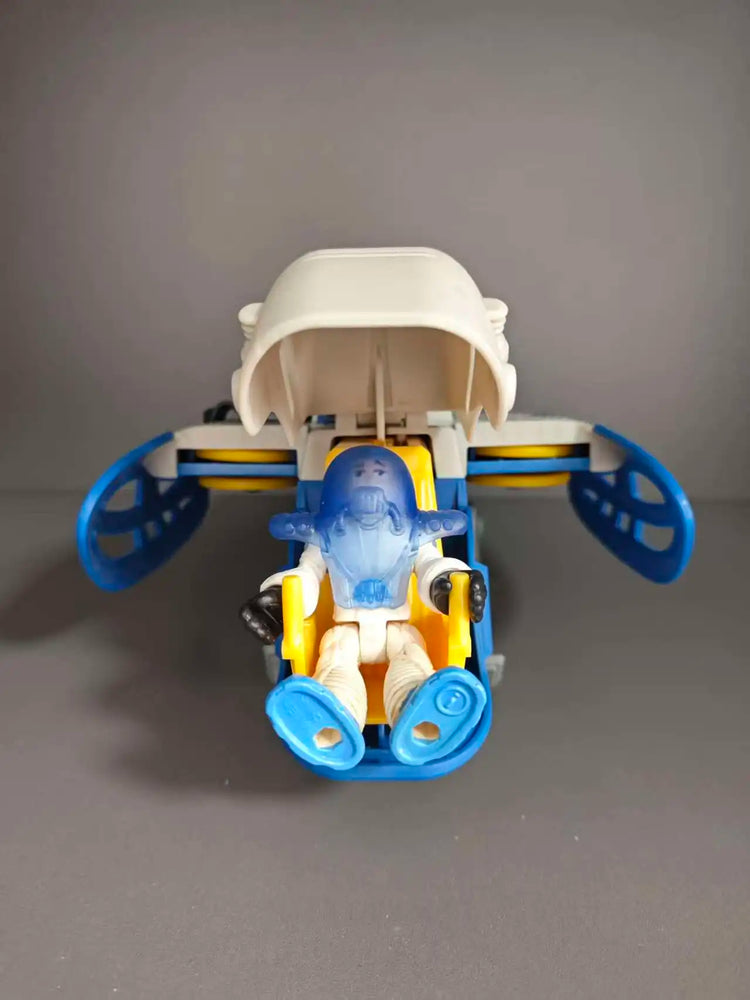 Imaginext Alpha Eagle Space Shuttle Playset with Astronaut Figure Lights SoundCollectible Space Exploration Toy Gift for Hobby