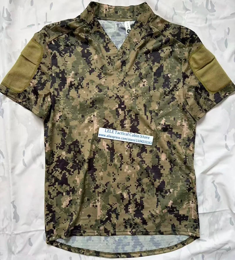 LELE JHB Outdoor Clothes Quick Drying Short Sleeved T-Shirt Top