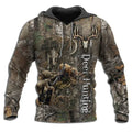 Men and Women Outdoor Fishing Camping Hunting Clothing Spring and Autumn Maple Leaf Camouflage 3D Hoodie Fashion Hooded Jacket