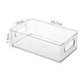 Acrylic Transparent Desktop Organizer Box Cosmetics Plastic Dormitory Household Facial Mask Skin Refrigerated