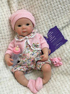 OtardDolls Can Open Mouth 13-Inch Pascale Soft Silicone Reborn Baby Doll - Handmade Newborn Girl Doll, Ideal Birthday Gift