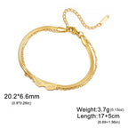 Lucktune Angel Wing Pendant Bracelet for Women Stainless Steel Beads Chain Bracelet Fashion Kpop 2025 New Jewelry Wedding Gift