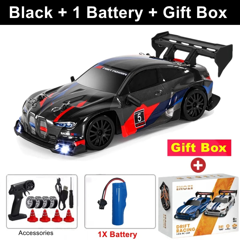 Oike 4WD RC Drift Car Remote Control 4x4 Racing RTR 2.4G Radio Truck Vehicle Model Toy Gift for Boy Girl Children Kid Adult