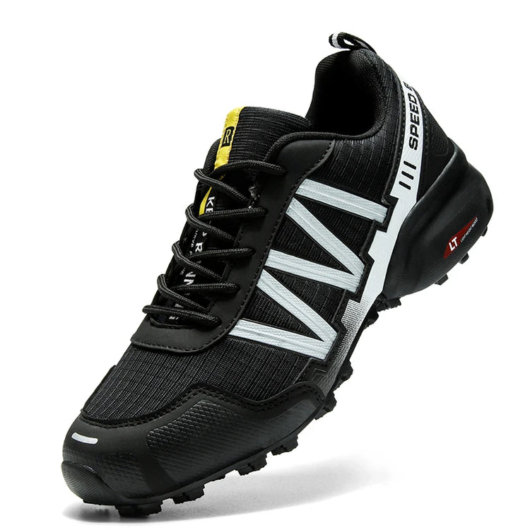 Men Hiking Shoes Waterproof Women Outdoor Trainers Lace-up Climbing Trekking Sneakers Mountain Walking Hunting Tactical Boots