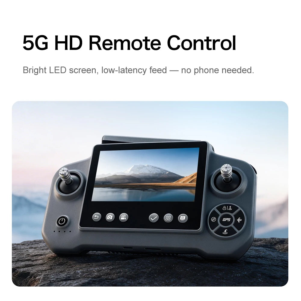 Original GT60 Foldable GPS Drone 8K HD 4K With Screen Brushless Airdrop Obstacle Avoidance 5G FPV Dual Camera Quadcopter