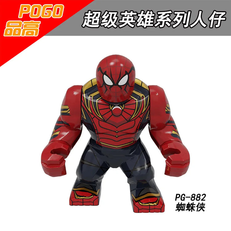 8cm Superhero Building Blocks Avengers Character Venom Model Character Set Building Blocks Toy Boys and Girls Birthday Gifts