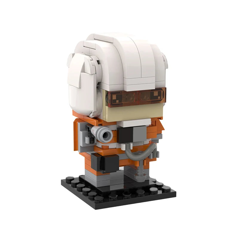 LEQUMOC Space Wars Figures Vader-Anakined Queen Jar Binksed General-Grievous Building Blocks  Toys for Gifts