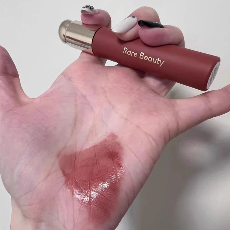 New Rare Beauty 4 Color Butter Lip Balm Lasting Moisturize Plumping Lip Gloss Easygoing Loved Uplifting Friendly Makeup Cosmetic