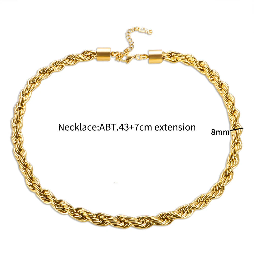 Stainless Steel Envelope Pendant Necklace Metal Waterproof Jewelry For Women