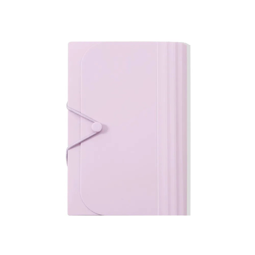 Macaron High-Aesthetic Multi-Layer Accordion File Folder Compact Portable Nail Art Organizer For Nail Stamping Plate Storage