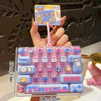 키캡 26 Key Cap Giant Keycap Keychain Gifts Keycap Clicker Keyboard Bag Charms Key Caps Keyboard Fidgets Clicker Gifts 대왕키캡