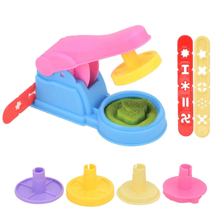 Modeling Clay Accessories Creative 3D Plasticine Mold DIY Play Dough Noodle Tool Kit Plastic Set Knife Mold Kids Educational Toy