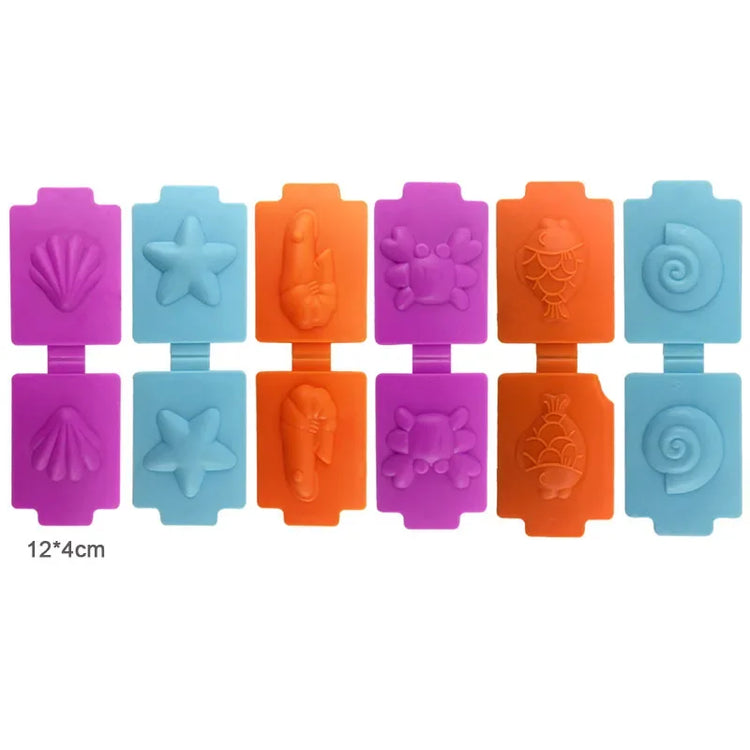 Kids DIY Play Dough Art Craft Toys 3D Plasticine Model Tools Accessories Clay Cutter Molds Creative Set For Boys Girls Children