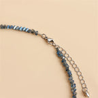 Transparent Crystal Irregular Beaded Choker Necklace for Women Korean Collarbone Clavicle Chain on the Neck Collar Jewelry