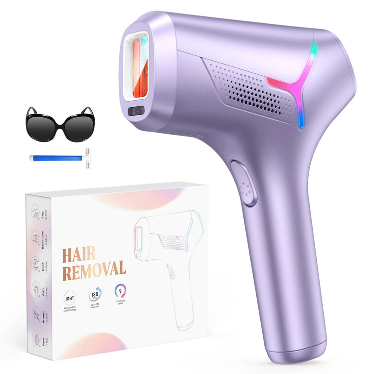 990000 Flashes Hair Removal for Women and Men IPL Hair Removal Body Bikini and Facial Areas Painless Permanent HairRemoval