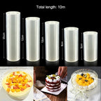 Cake Collars Transparent Mousse Cake Surround Film Acetate Cake Collar DIY Chocolate Cake Decoration Tool Dessert Sheet Strip