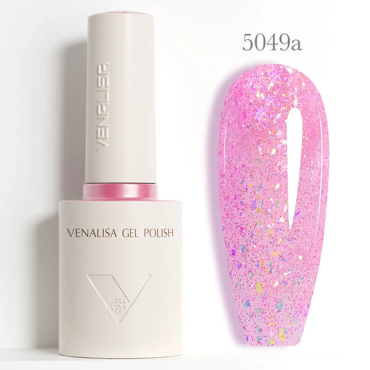 1/2/3pcs Kit Venalisa 10ml Nail Gel Polish HEMA/TPO Free Base Ultra Glossy Diamond Tempered Long Wear Top Coat Matt Gel Varnish