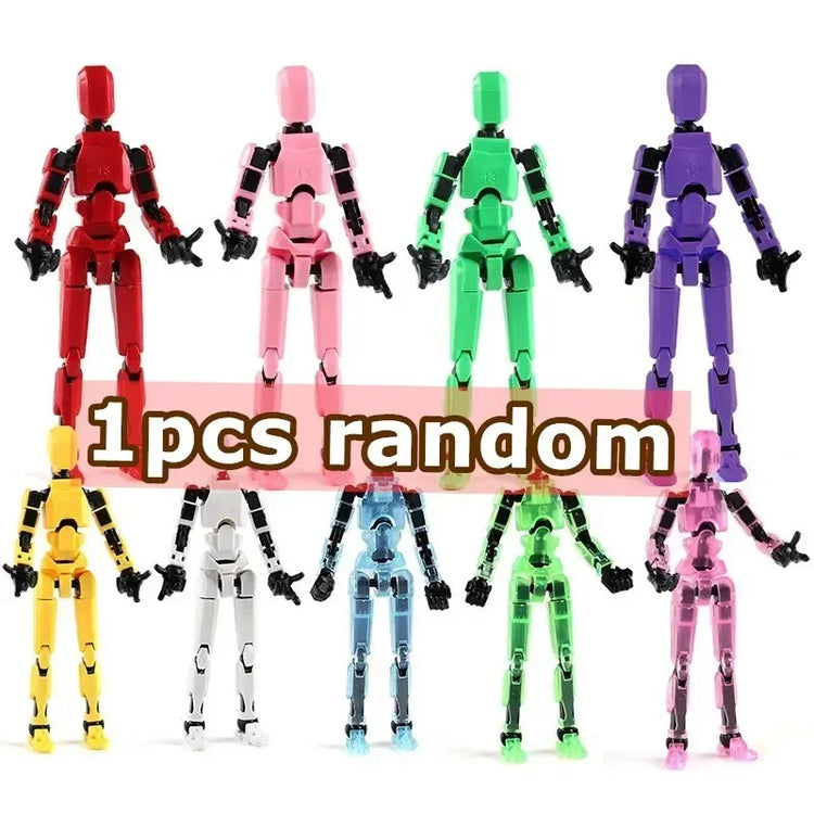 13 Action Figure Titan Multi-Jointed Movable Shapeshift Robot T13 Action Mannequin Character And Dog Figure Toys Gifts